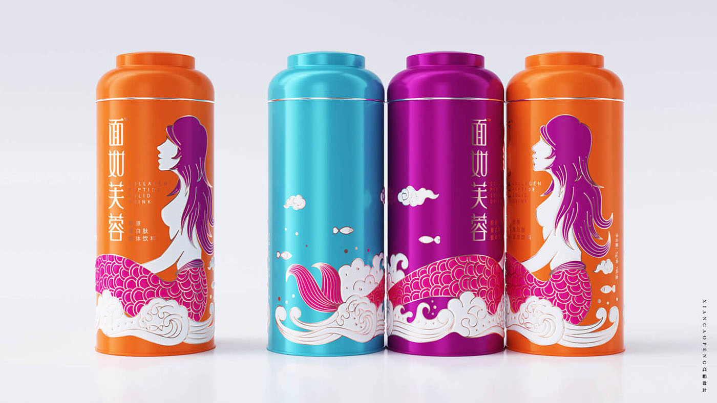 炫彩風保健品包裝設(shè)計-創(chuàng)意保健品包裝設(shè)計公司